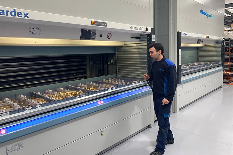 magatzem intel·ligent recanvis parker store