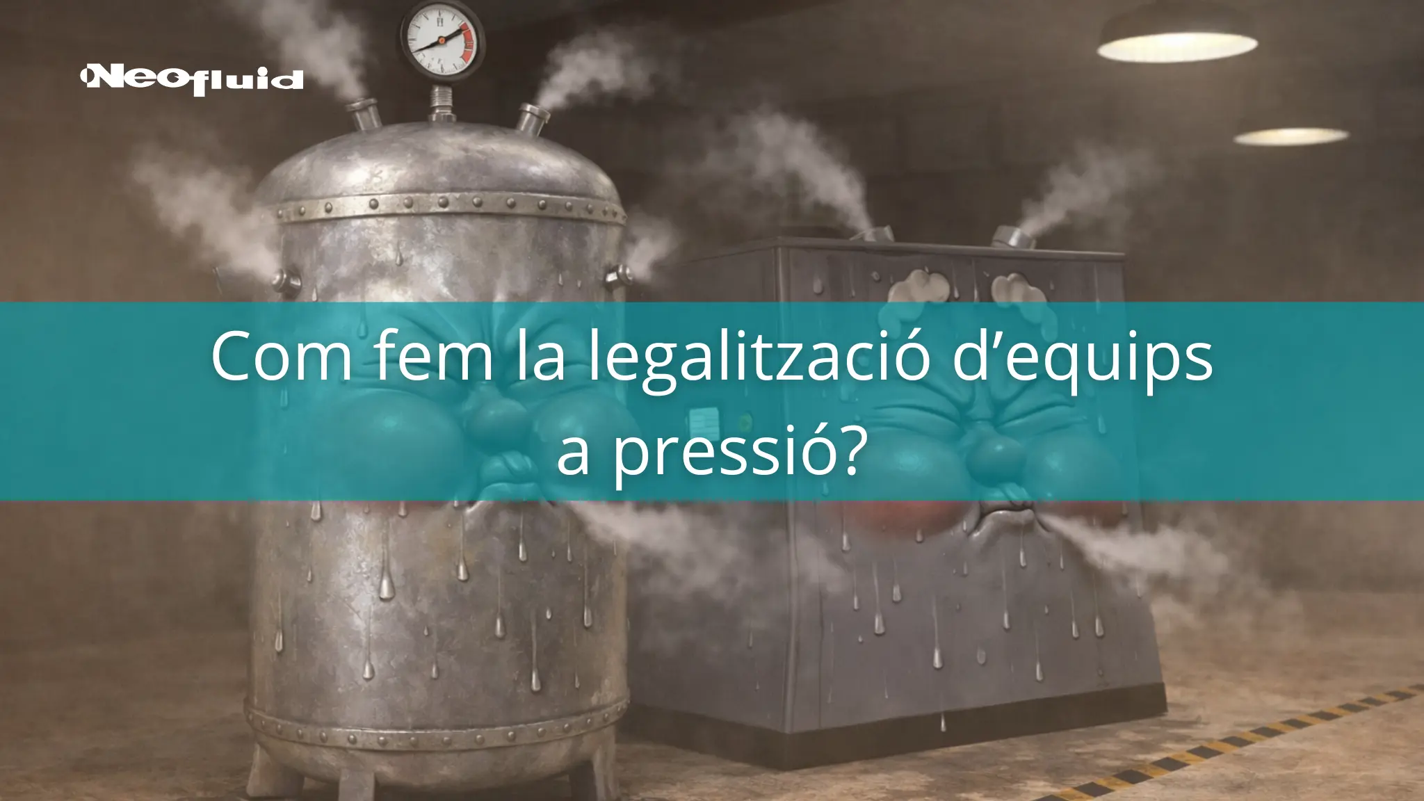 compressor i dipòsit d'aire a pressió